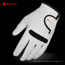 White Leather Golf Glove